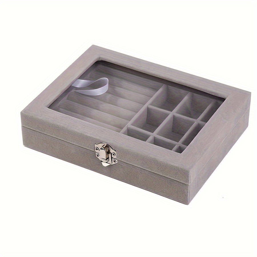 Stylish 3 layer Wooden Jewelry Organizer Box Perfect For - Temu