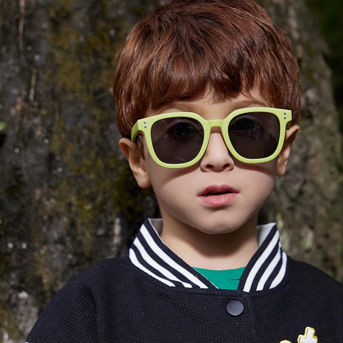 Sweet Lovely Classic Versatile Square Frame Sunglasses Boys - Temu