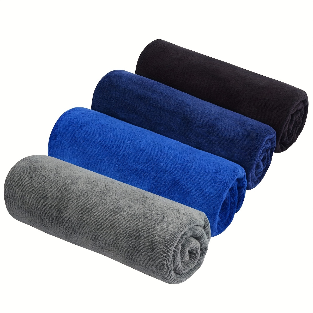 4 pcs microfiber gym towels