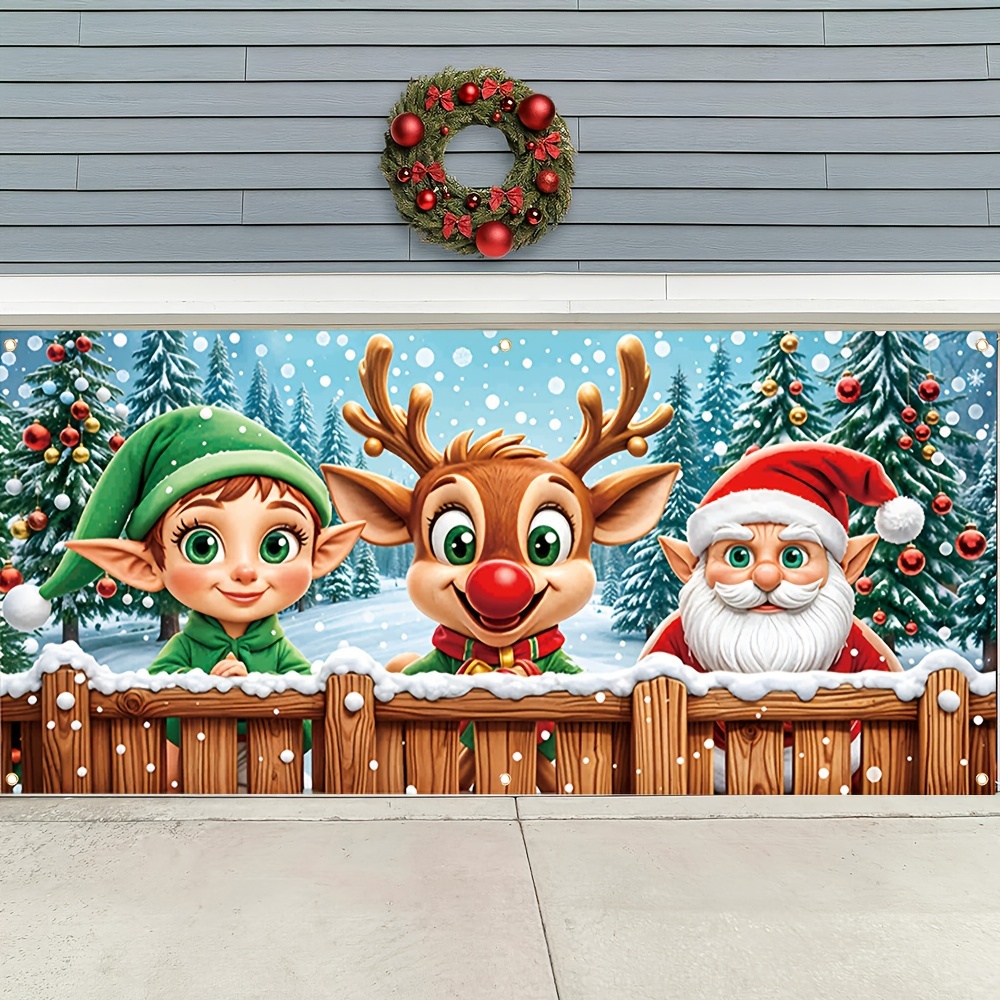 

1pc Polyester Christmas - , & On , 157x71 , For , , , Decoration