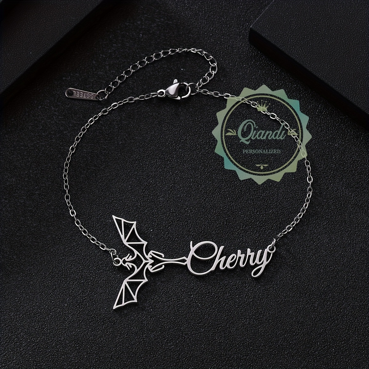 Customized Ebat Bracelet, Tailored Stainless Steel Gift