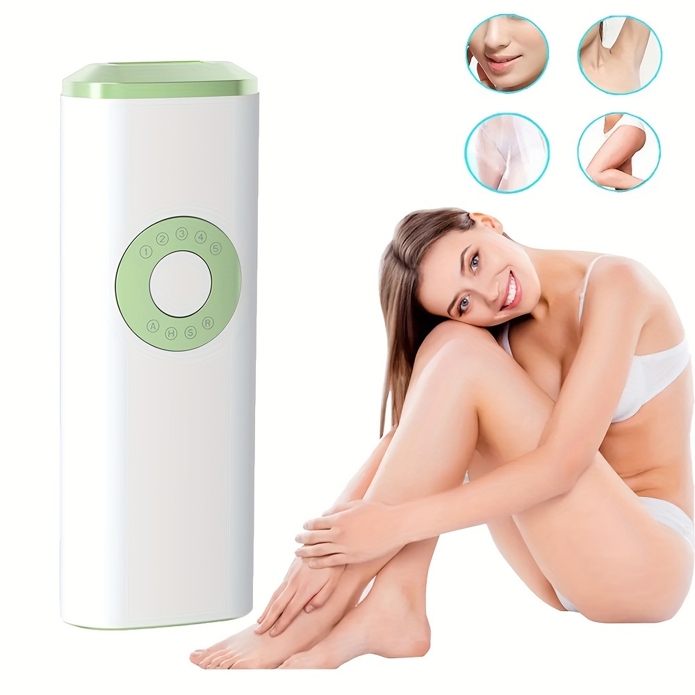 Portable Hair Removal Device Painless Professional Laser Hair Removal Device Ideal For Home Use On Body And Face