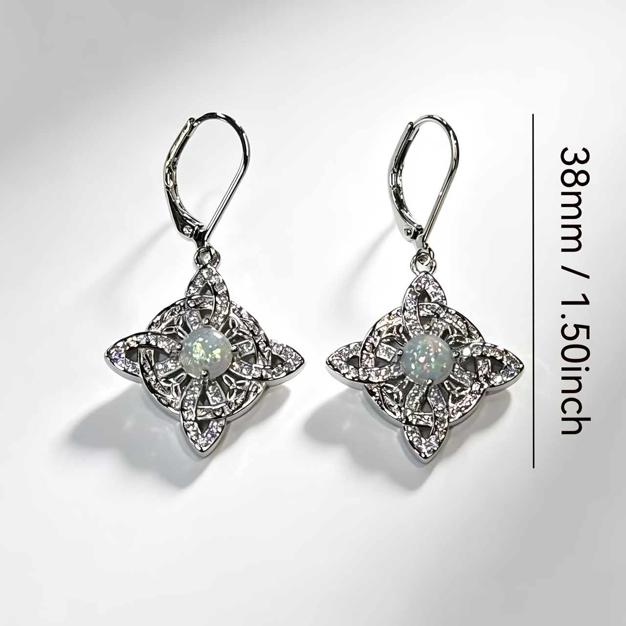 Women's Celtic Combined Earrings, Lightweight Premium Statement