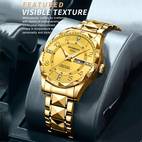 stainless steel quartz watch blue dial with roman date calendar display waterproof ipx7 casual sporty style casual sporty watch elegant watch design quartz movement