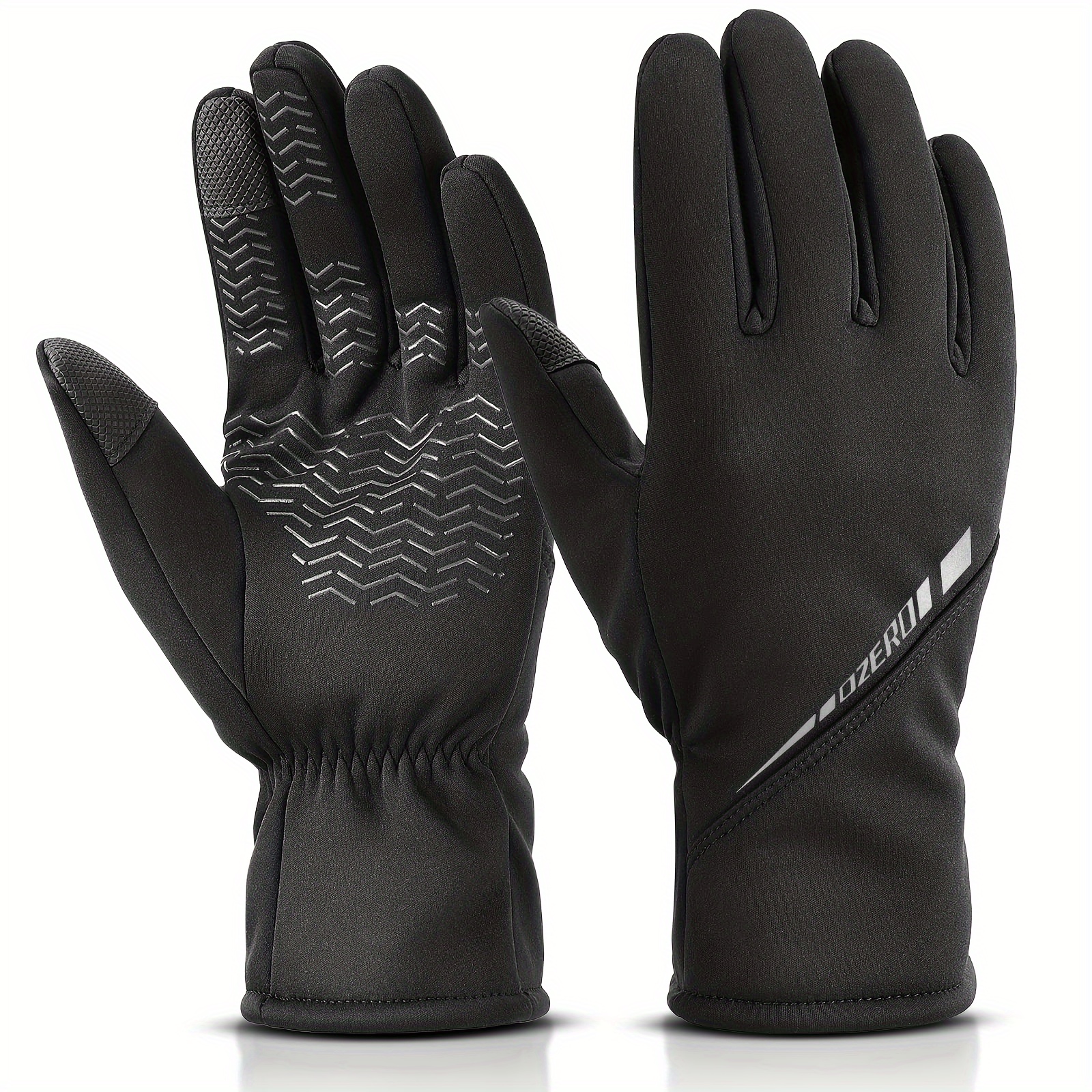 

Ozero Winter Gloves For Men Women: Waterproof Touch-screen Glove Thermal Coldproof Snow Gloves For Driving Cycling Skiing