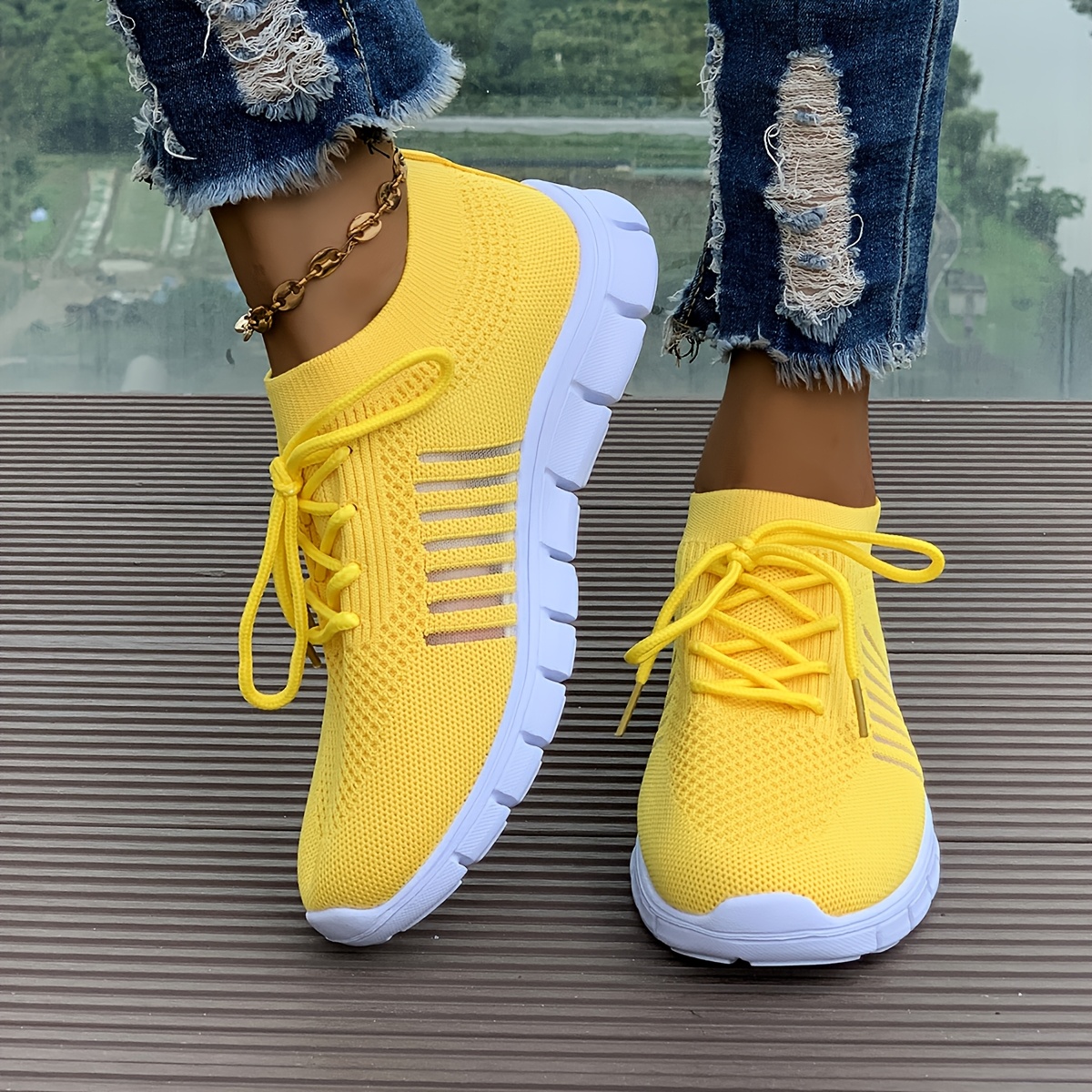Neon Yellow Yellow Sneakers For Girls Nike Air Max Unisex Neon