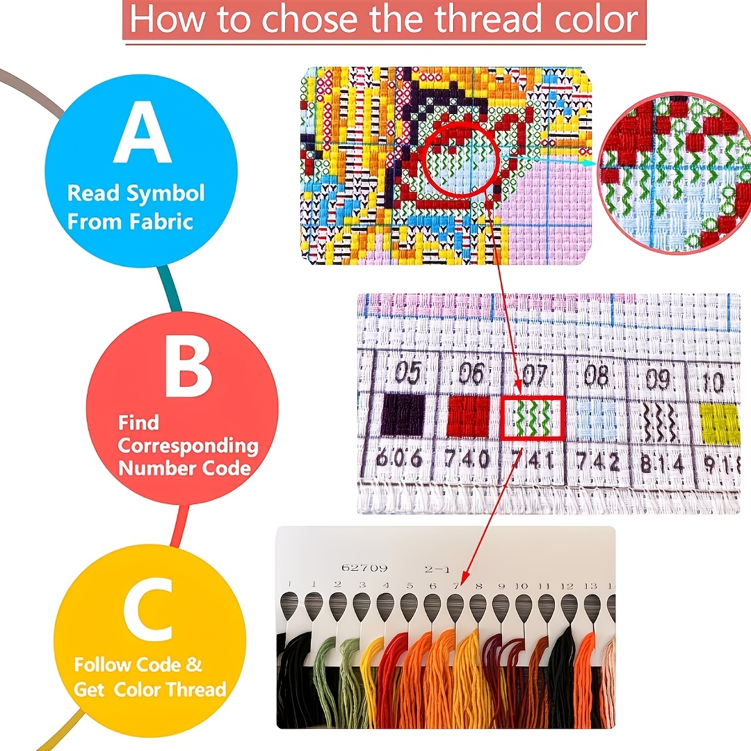 Embroidered Hoop Adult Cross Stitch Printed Kit, Blue Background Iris Blooming