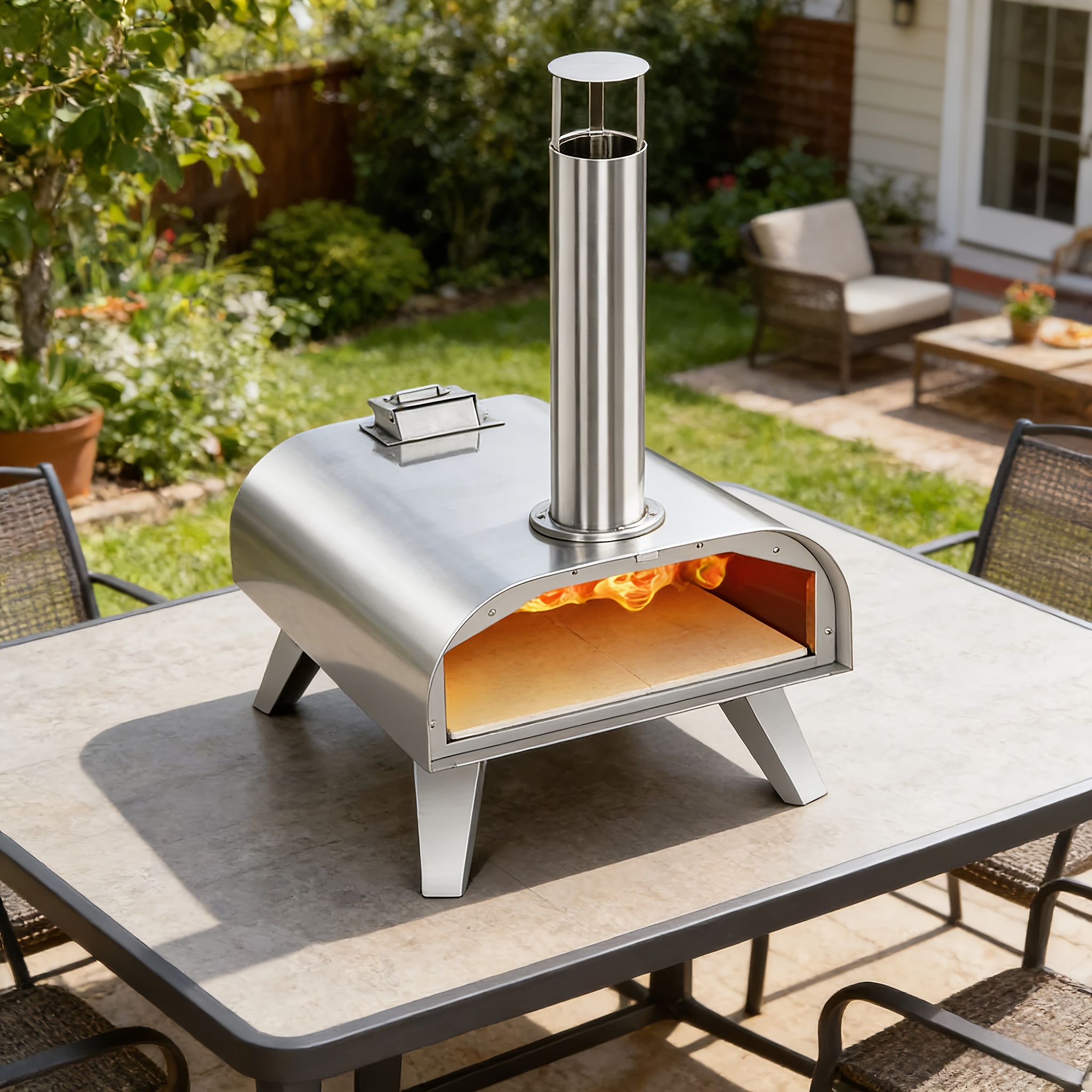 pizza oven outdoor sold on Temu United States