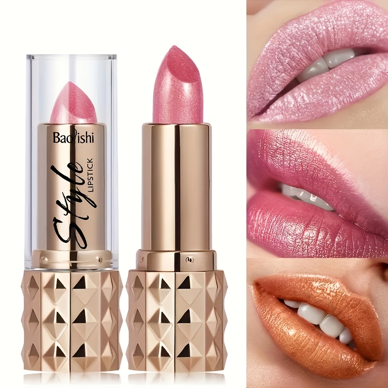   new product mermaid sparkling velvet lipstick metallic pearl lipstick with long lasting   and shimmer womens day gift