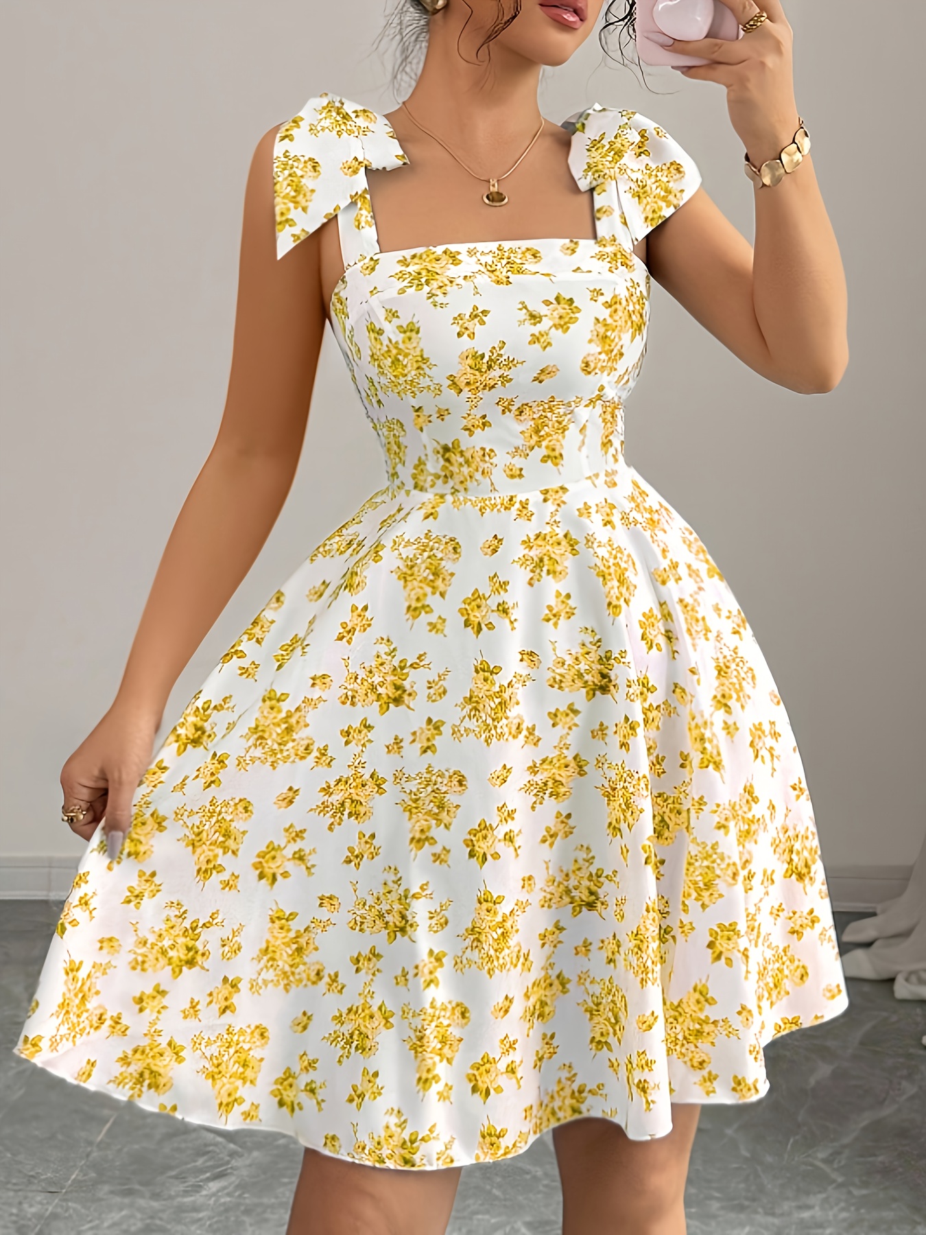 smocked dress women sold on Temu United States