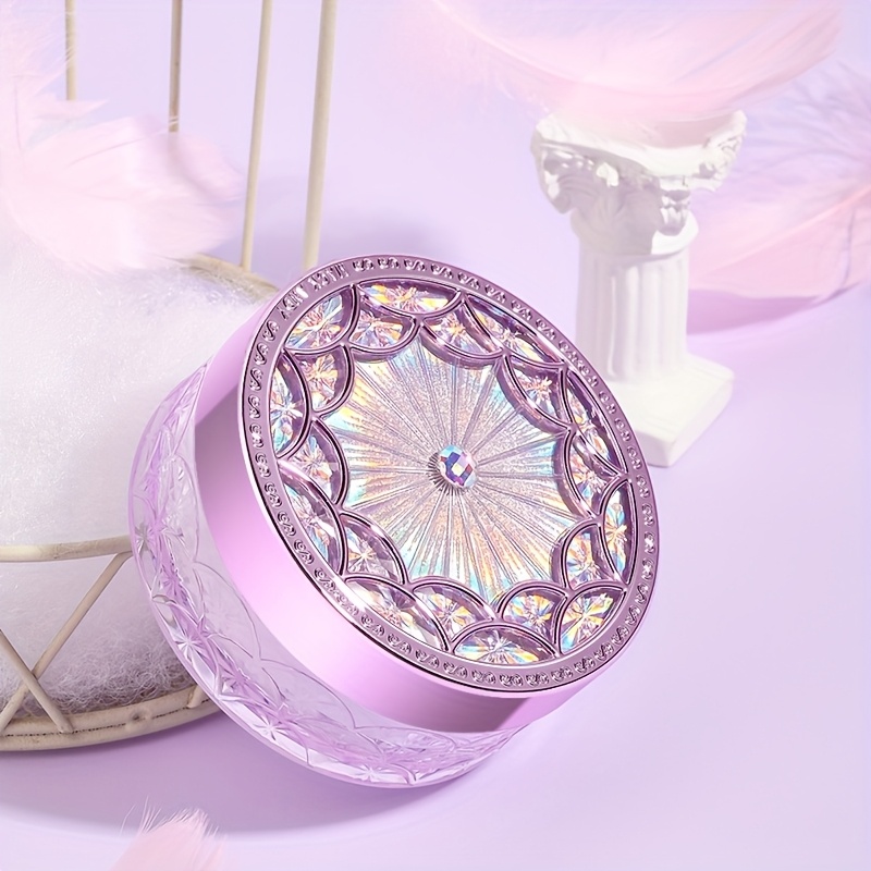 shimmering purple lightweight beauty setting powder - Temu