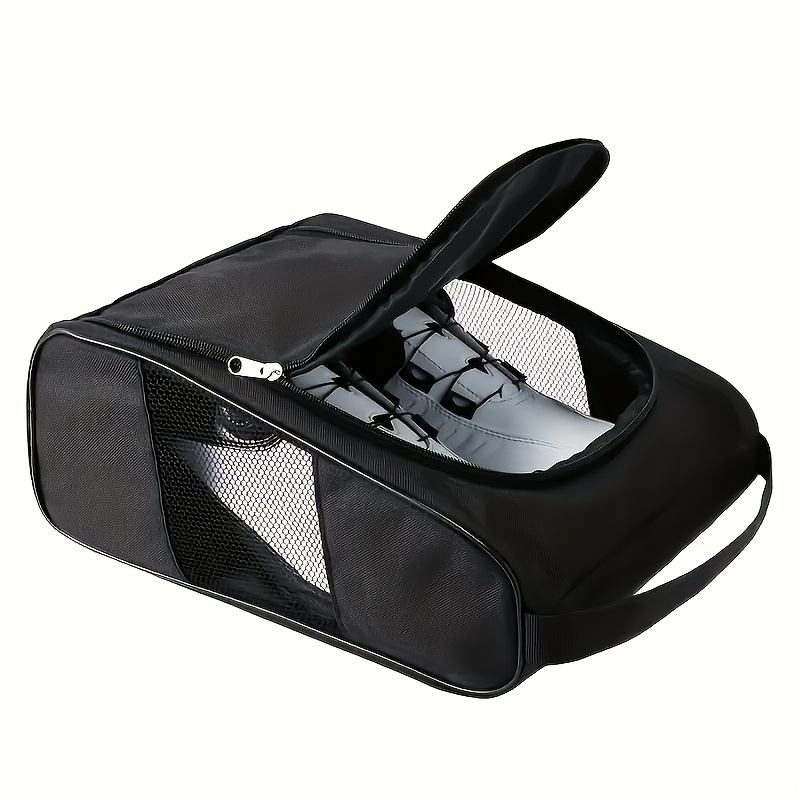TEMU Sac à chaussures de de qualité supérieure -odeurs - Organisateur de chaussures de voyage en respirante pour homme et femme, rangement de