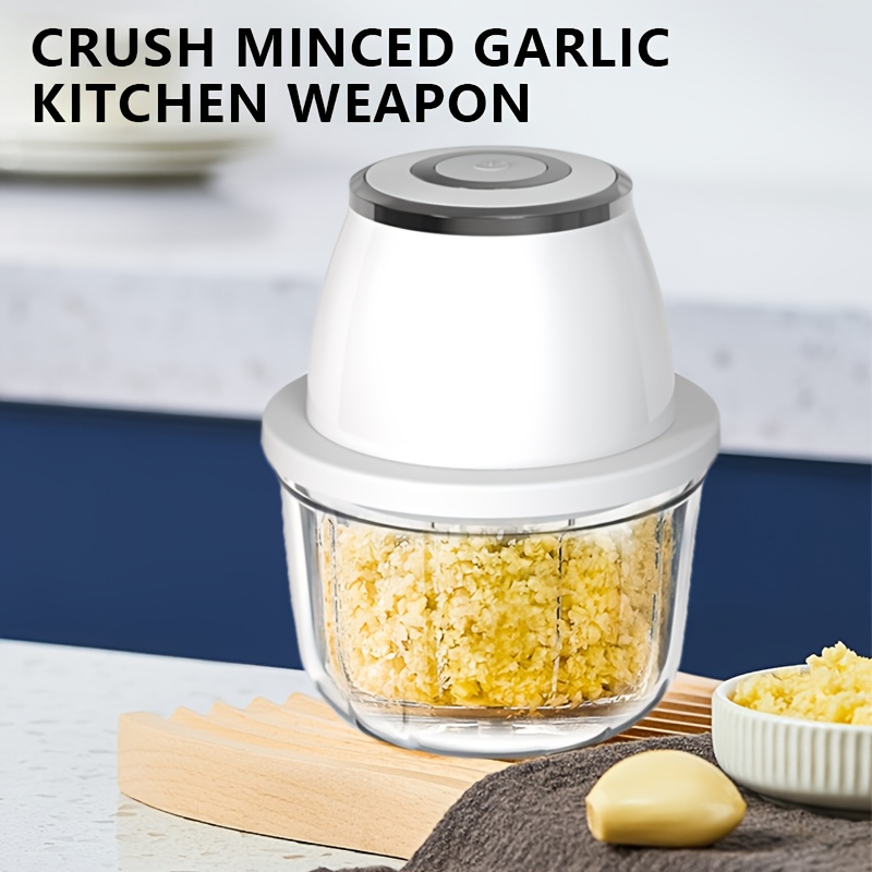   gifts for labor day, 1pc   garlic beater, multifunctional garlic peeler, household small automatic meat grinder, garlic pulling and mashing machine, electric cooking machine,   mini garlic beater., garlic crusher, garlic masher, garlic crusher and chopper, garlic masher and chopper Product details 6