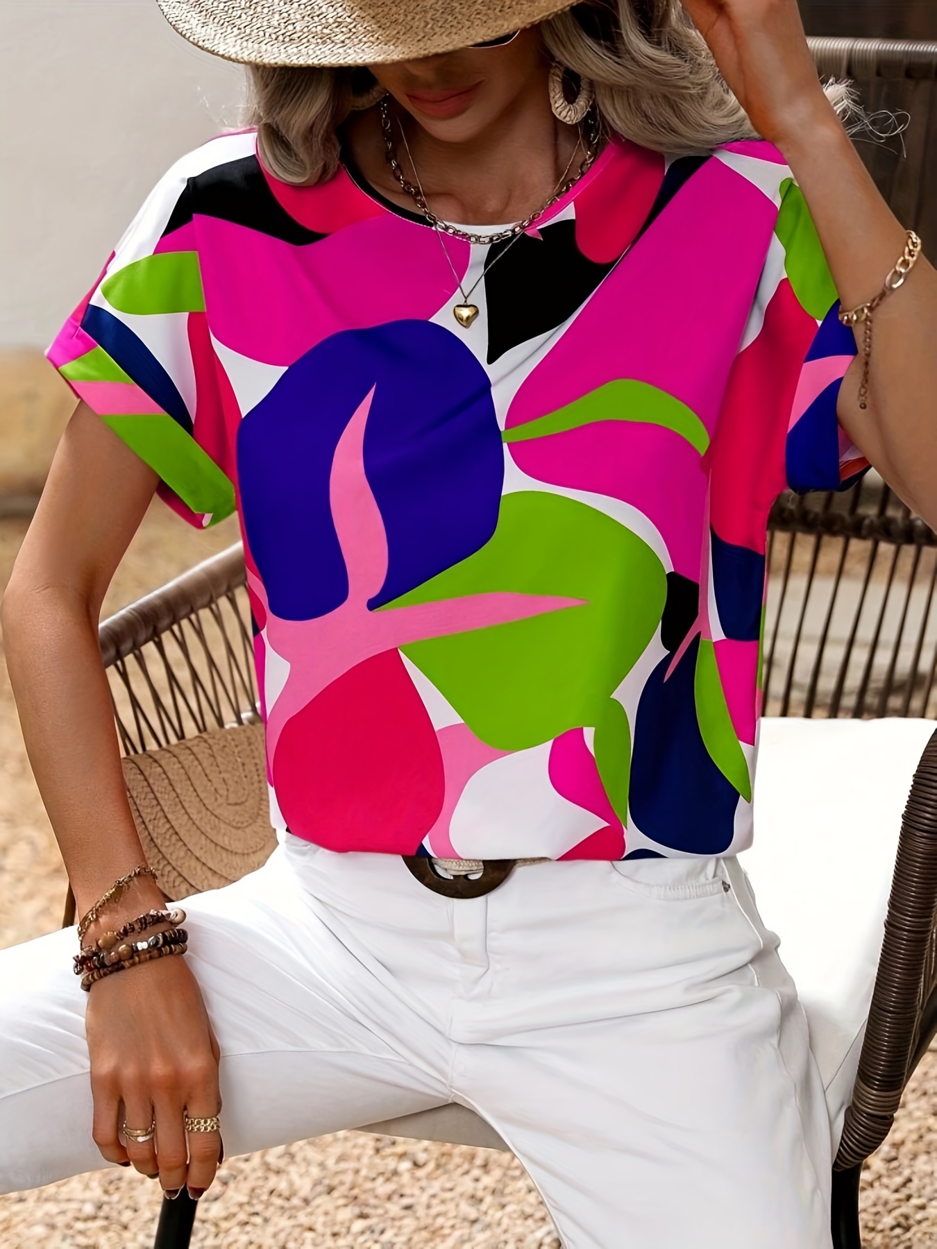 Lineman Wife Women's T-Shirt - Short Sleeve Graphic Tee, Casual Printed Blouse, Sizes 2XS-4XL