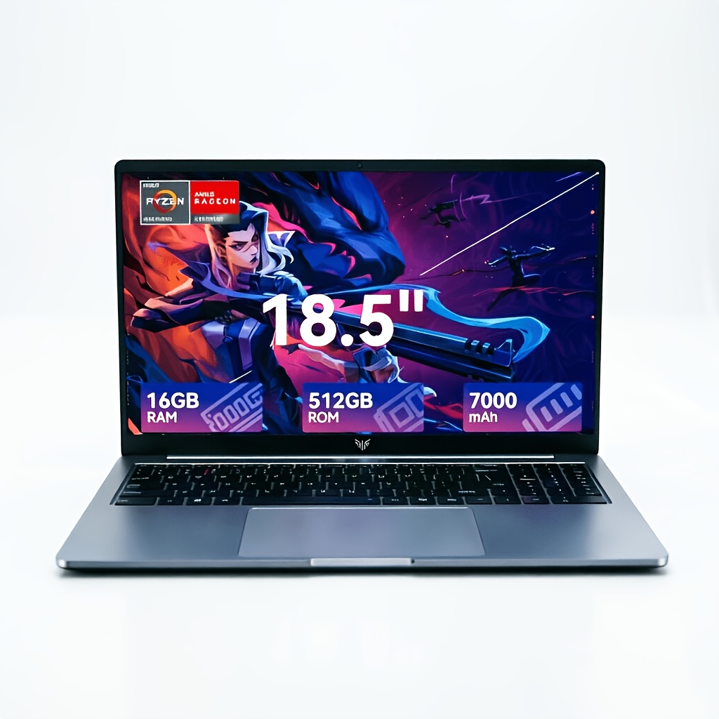Image of Acemagic Laptop, " Fhd 60hz Display, 3 4300u (beat N95), 16gb Ddr4 , 512gb Sata Ssd, Graphics, Wi-fi 5
