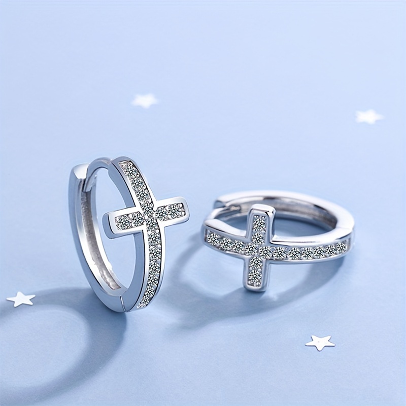 Cross Classic Earrings