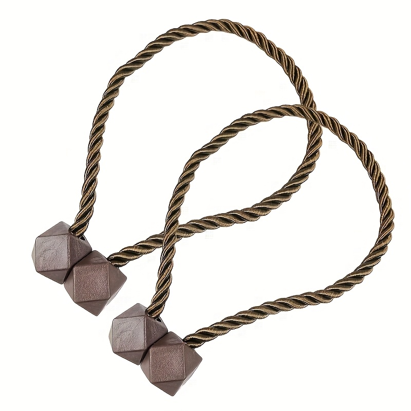 10pcs Magnetic Curtain Tiebacks, No Drilling or Tying Required, Convenient Magnetic Curtain Holdbacks