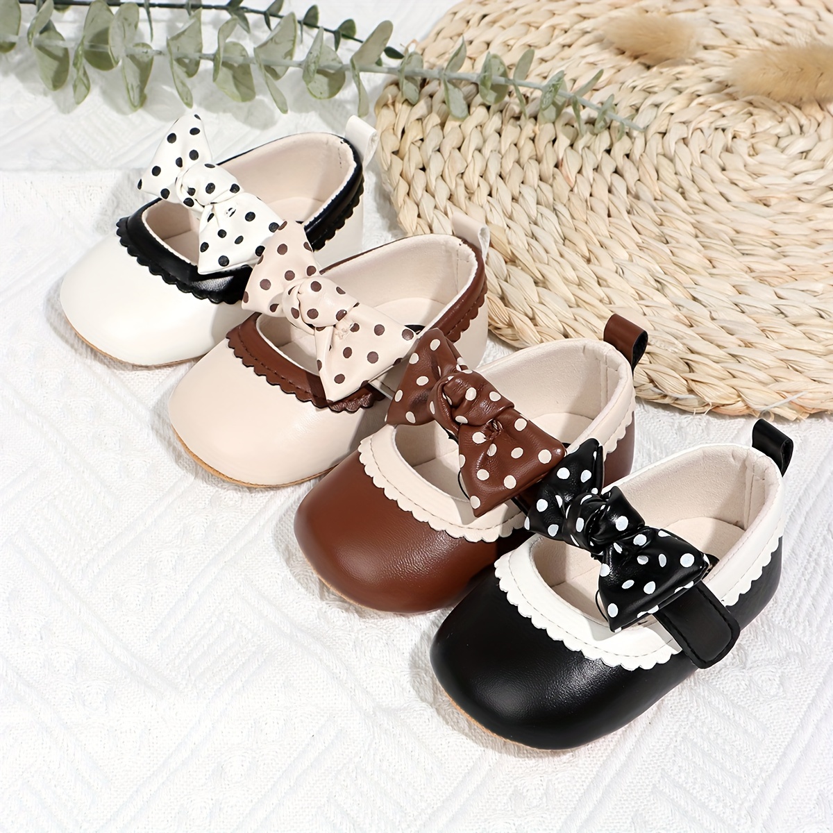 baby girls flats bowknot flowers princess wedding Temu Bahrain