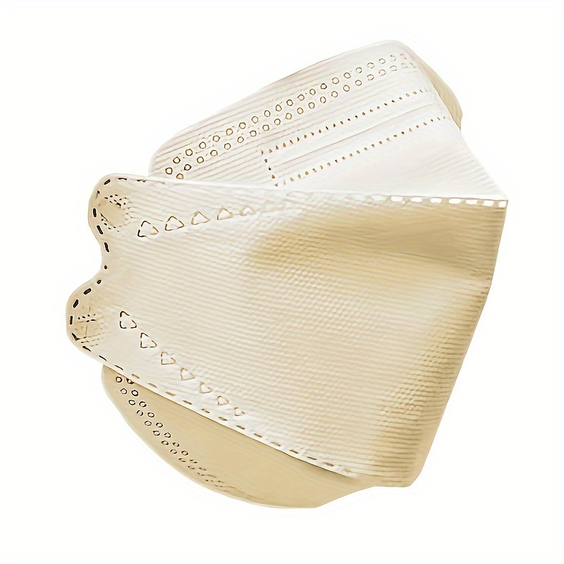 TEMU 1 50-pack Breathable Non-woven Masks - Reusable, , And