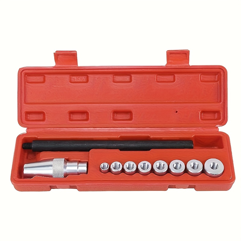 10pcs Universal Clutch Alignment Tool Kit, Clutch Aligner Hole Adjuster With 8pcs Set For Vehicles Ranging From 11~25mm