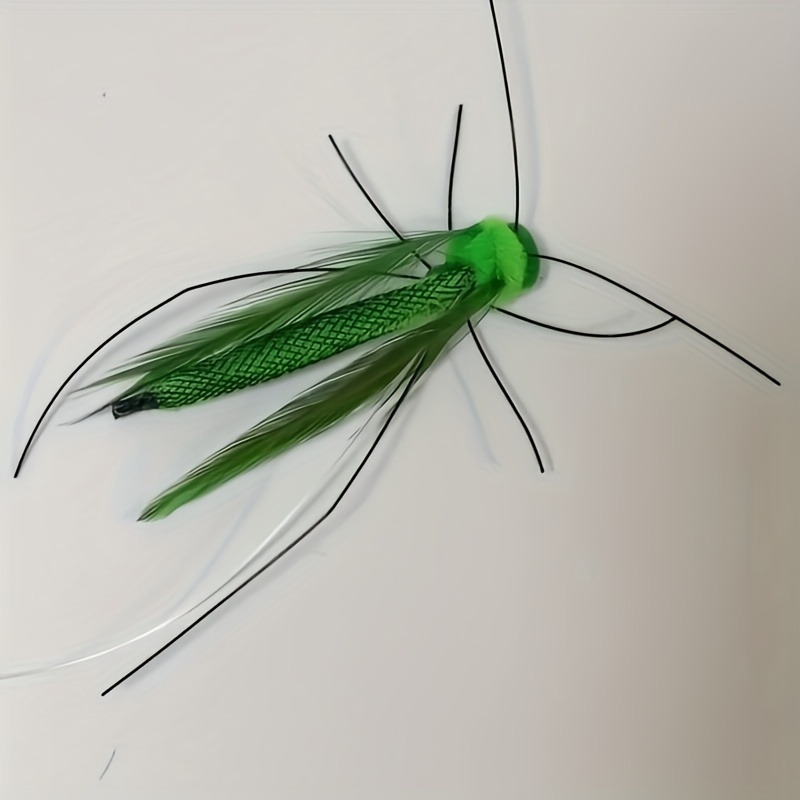   feline   featuring a lifelike insect design complete with a lengthy and synthetic feathers made from durable plastic   battery       and exercise for indoor kittens Product details 5