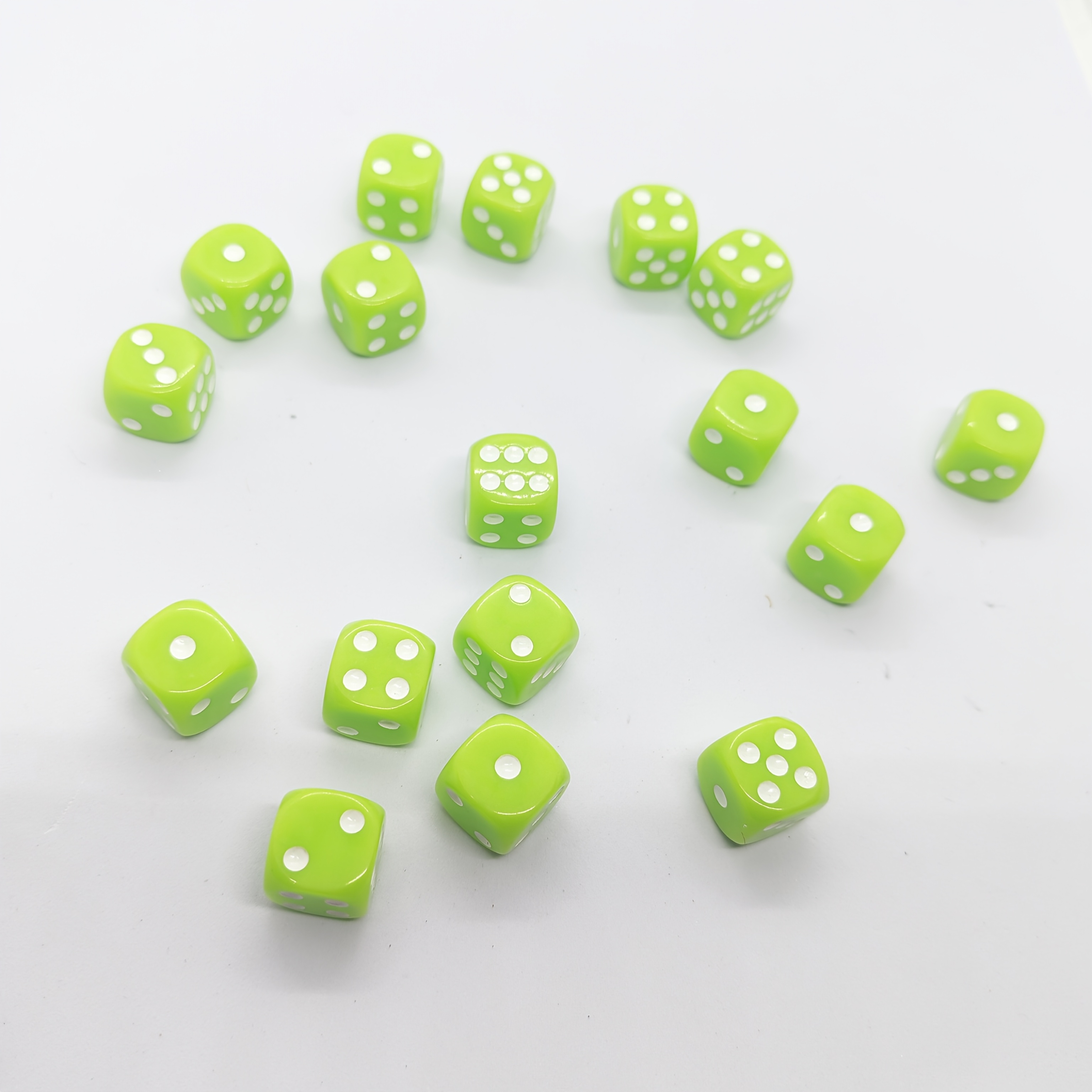 Multicolor Dopamine Dice Set, 6/8/10/12/16pcs for Party Games