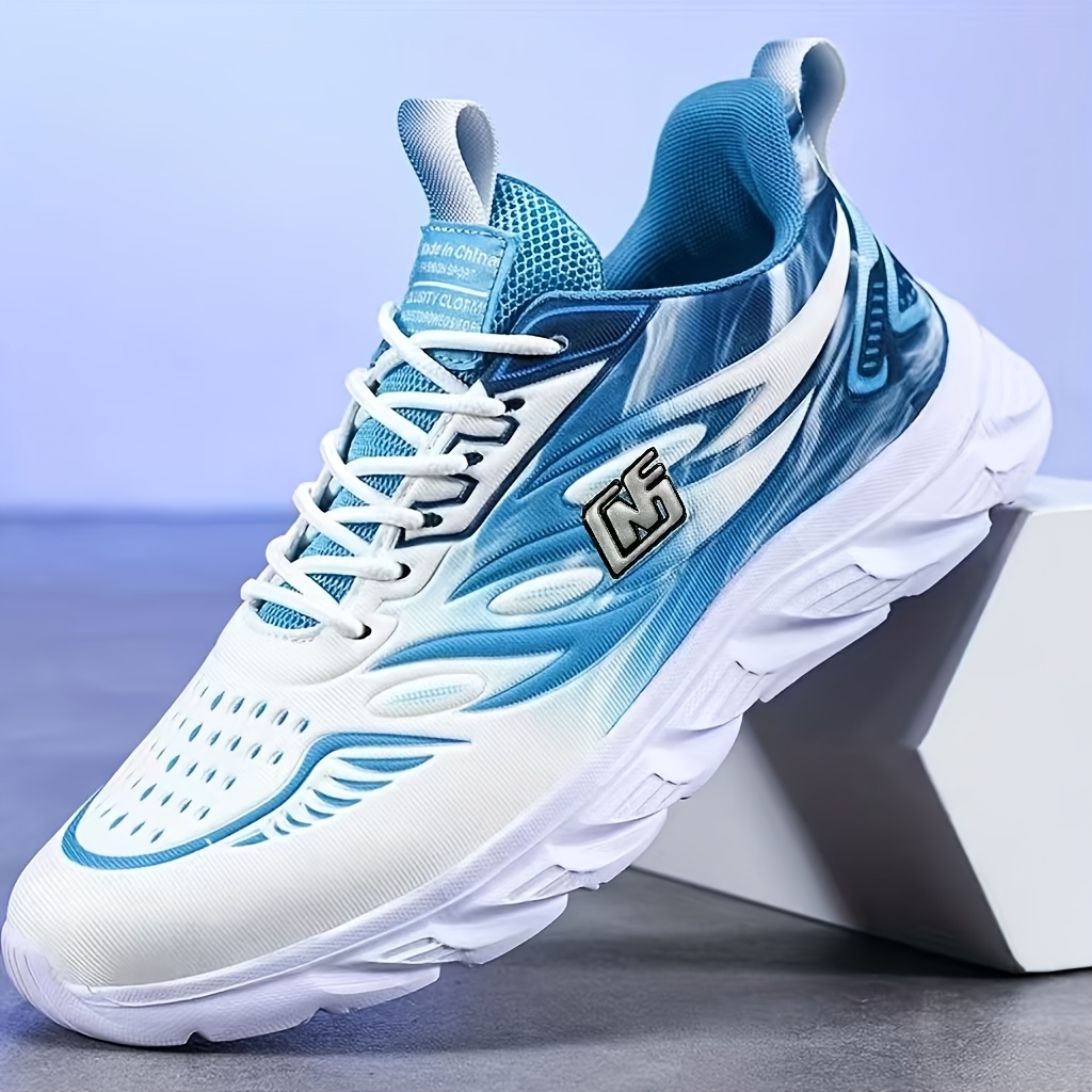 TEMU [Événement en direct] Chaussures de sport décontractées pour hommes, mode printemps/automne, Flash Outdoor - Tige premium, design contrasté,
