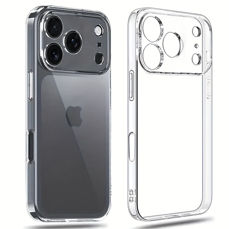 Phone Case - Luxury Transparent Phone Case For Iphone 17 16 15 14 13 12 11 Pro Mini 7 8 7plus 8plus X Xs Xsmax Se2 Se3