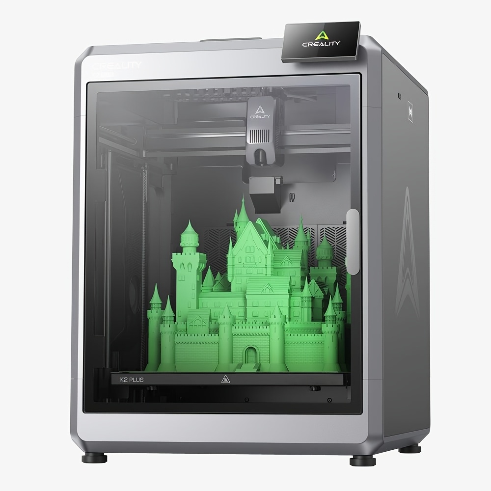 Creality K2 Plus 3D Printer with Dual AI Cameras & Auto Leveling, 600mm/s Fast Printing, Build Volume Suitable for /Office, Compatible for FDM 3D Printing, /Power,-and-Play