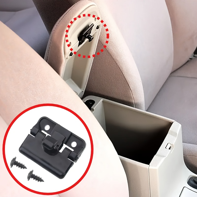 Central Armrest Box Cover Leather Pad Mats For Ford F150 15-20 Black