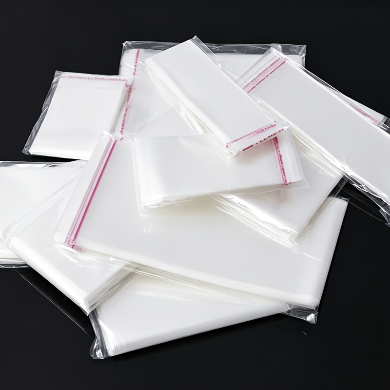 102pcs Self-Adhesive Plastic Bags for Jewelry & More