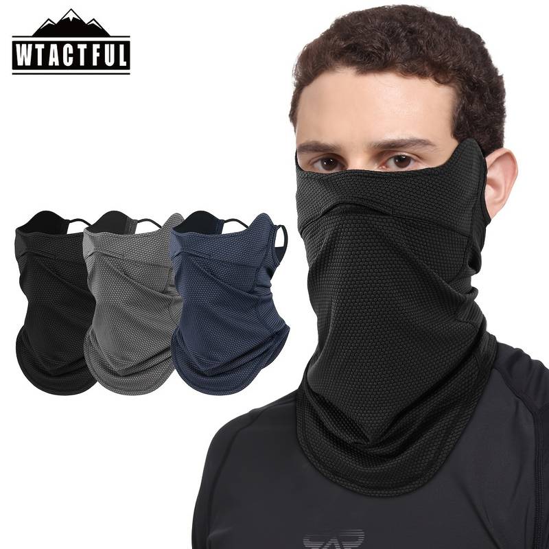 Unisex Cooling Face Mask & Neck Gaiter - Sun Shield, Balaclava, Bandana, Headband