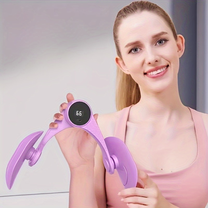 1pc digital counting leg training clamp suitable for leg training yoga stretching and body shaping pp material details 0