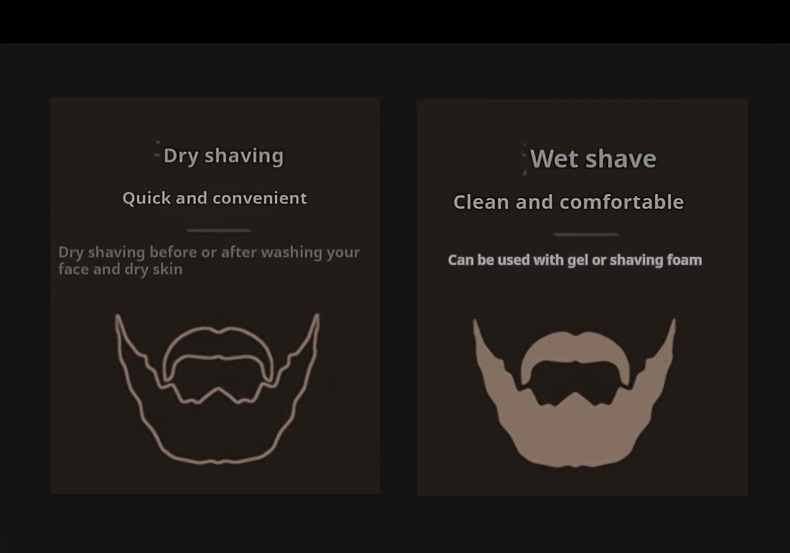 mens beard grooming kit premium straight razor with a   handle and carbon steel   grade shaving brush for facial contouring single edge razor professional throat razor and mens folding razor Product details 4