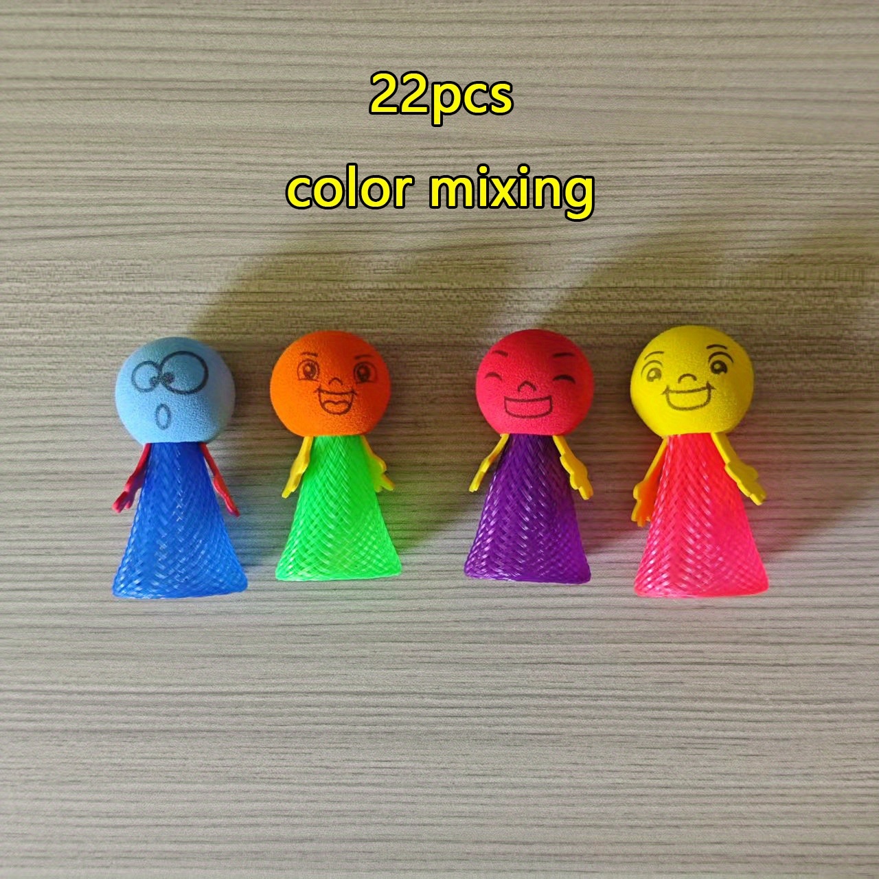 Image of 22pcs Jumping Toys, Bouncing Elf Toys, Desktop Relaxation Toys, Who Jumps , Perfect For Children's Small Gifts, Classroom Prizes, Party Gifts, Gift Bag Fillers (random Colors)