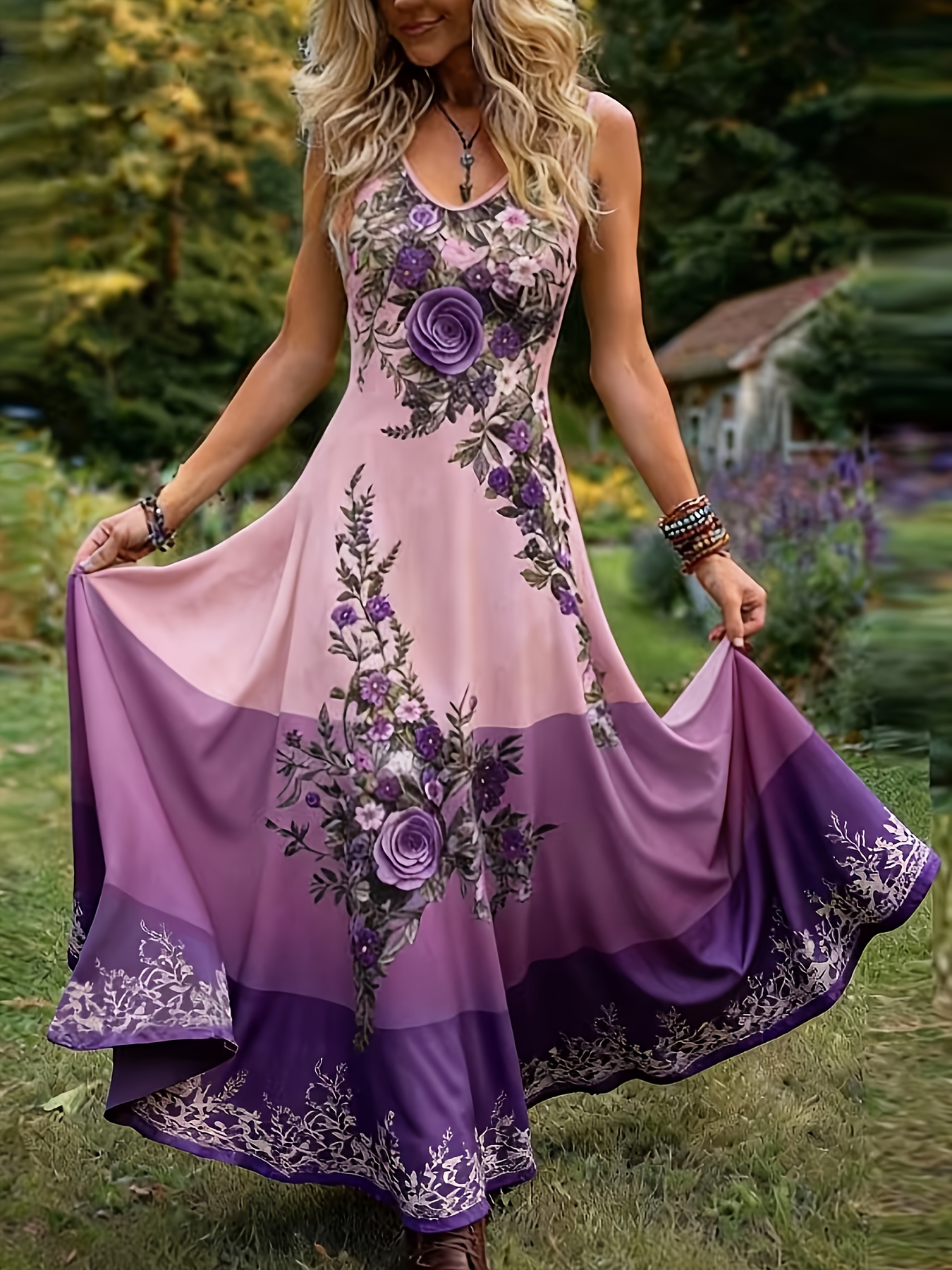 knee length dresses for ladies Primavera Couture 14074 Size 16 Grape Plus Size Prom Dress Corset Scoop Neck Formal Pageant Gown