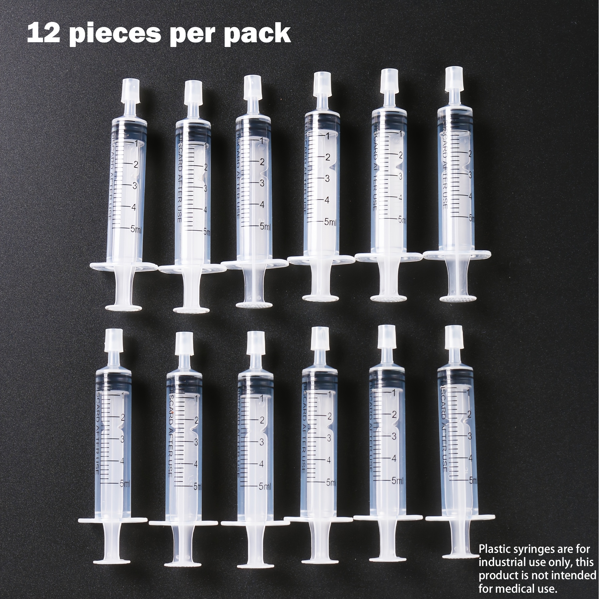 12pcs 5ml Refillable Cosmetic Pump Dispensers, Portable Dispensing Syringes, Suitable For Perfume Filling And Moisturizing Tools