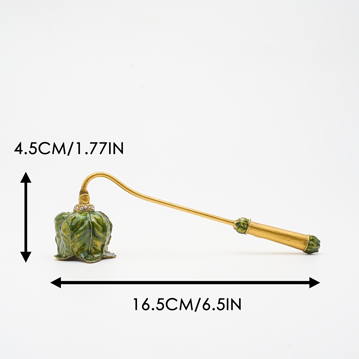 TEMU Metal Snuffer With Pumpkin