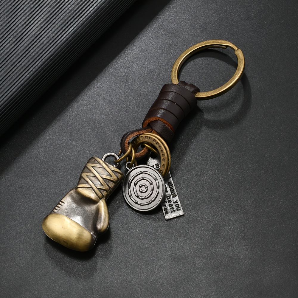 AuPra Leather & Metal Keychains - 180+ Style Gift Ideas For Men & Women (Gift Bag Included)
