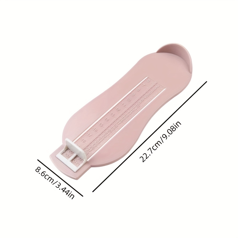 Easy-to-Use Foot Measuring Ruler for Shoes, Boots & Accessories - Durable Plastic