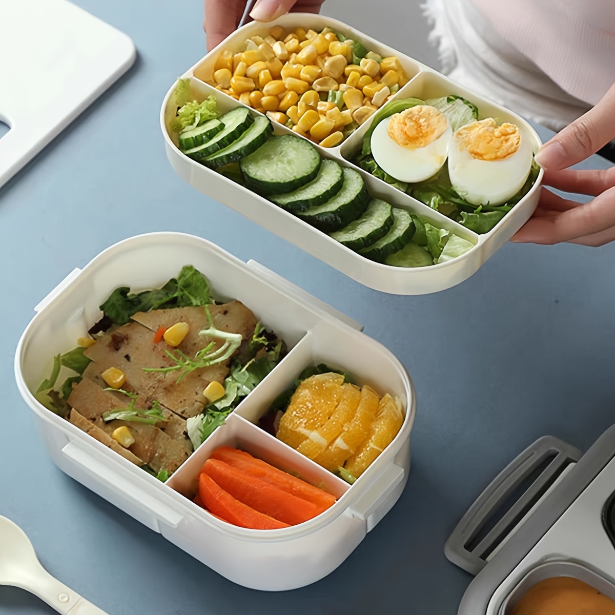 3pcs Portable Large Capacity Lunch Bag Set