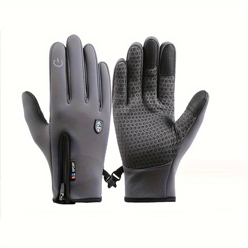 ultimate 2 Pairs Men'S & Women'S Winter Cycling Gloves - Windproof, Warm Touchscreen Gloves with Zipper Closure, Polyester Fiber for Skiing, Cycling & Outdoor Sports - Ideal for Halloween, Christmas, Valentine'S Day, Thanksgiving, Winter Sports Gear | Zippered Gloves | Durable Gloves 2 2 Pairs Men'S & Women'S Winter Cycling Gloves - Windproof, Warm Touchscreen Gloves with Zipper Closure, Polyester Fiber for Skiing, Cycling & Outdoor Sports - Ideal for Halloween, Christmas, Valentine'S Day, Thanksgiving, Winter Sports Gear | Zippered Gloves | Durable Gloves