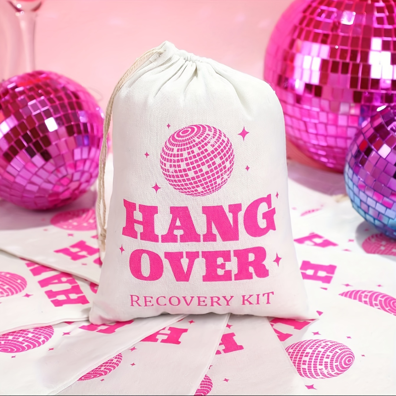 

10pcs Hot Recovery Drawstring - Reusable, Portable, And Spacious For Survival - For , Bachelor, Bridal , , And (4" X 6")