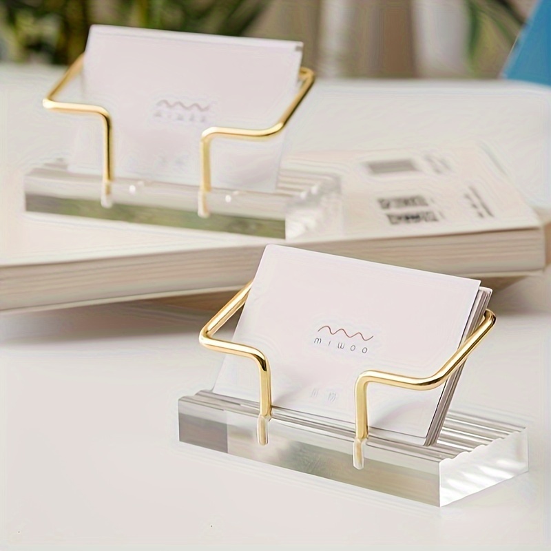 

Metal Stand - Clear Desktop Display For & , Organizer