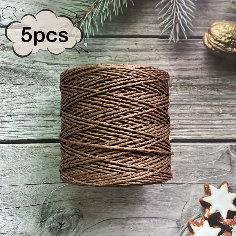 Image of 5pcs Set Is Suitable For Crochet, Knitting And Packaging | Colored Paper Tape - For Christmas, Easter, Weddings And Valentine's Day Handmade Enthusiasts!