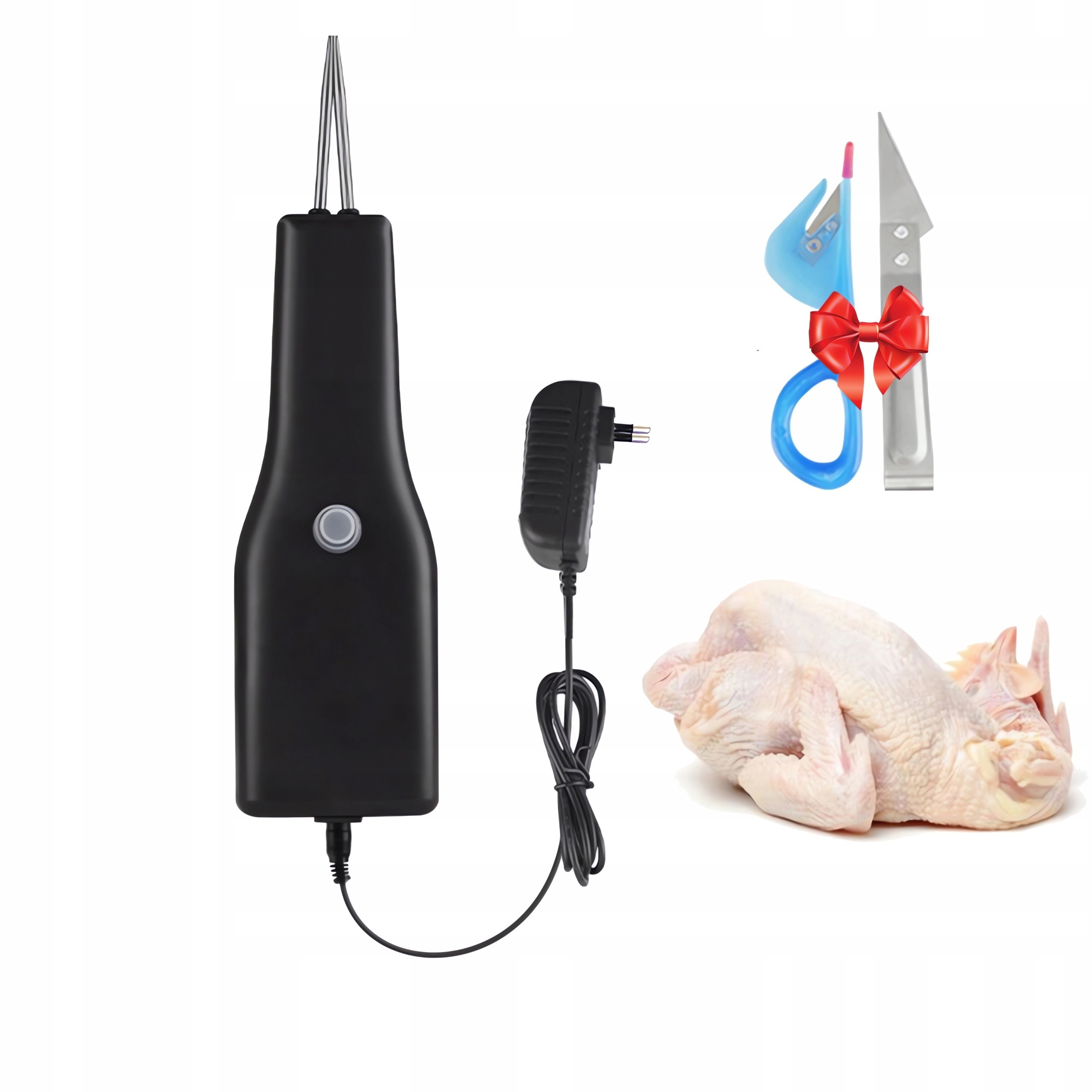 

Handheld Electric , Automatic Feather Chicken Turkey Duck Goose Bird, Electric Poultry Machine, 110v (wiring Usage)