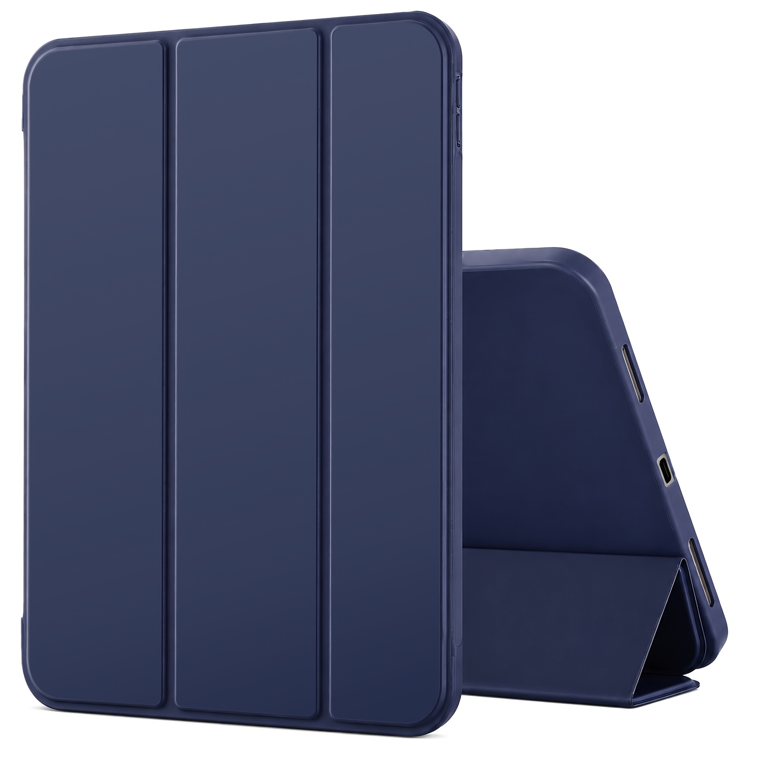 TEMU Funda para iPad 10/11ª (A16) 10.9/11", Air 4/5/6/7/8 11/13" M2/M3/M4, 5/6/7/8/9, Pro 11/12.9" y Mini 6/7 (A17 Pro). Cubierta inteligente delgada