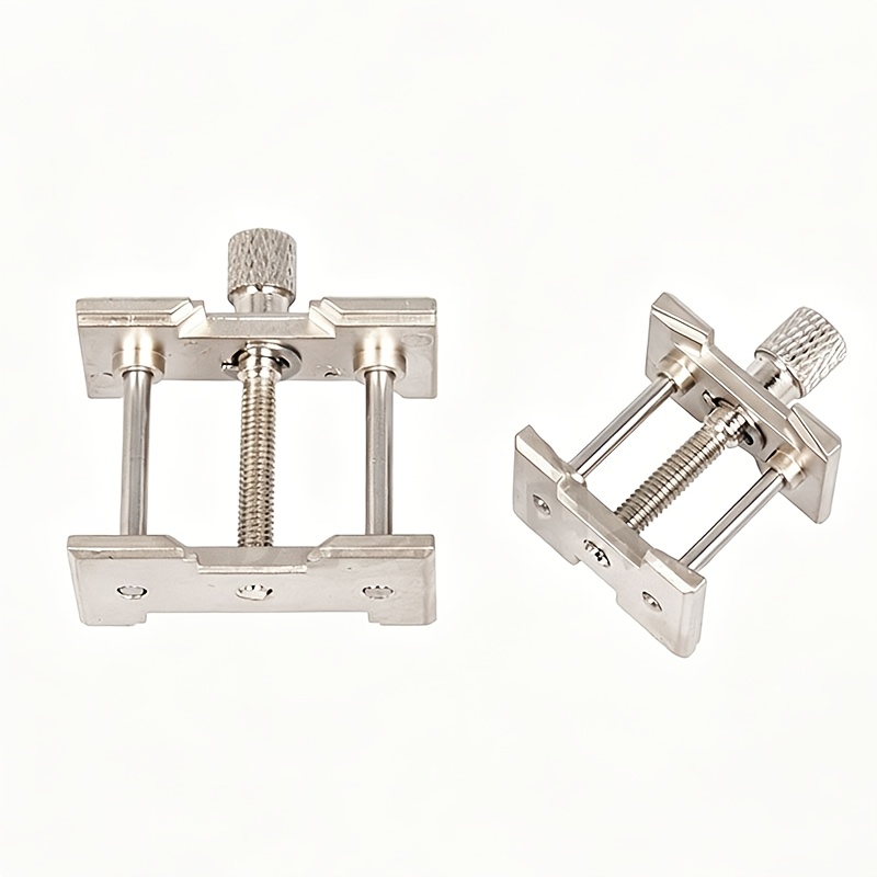 TEMU 2 Watch Repair Tools, Movement Holder, Set Of Large And Small, Fixed Watch Movement, 2-in-1 Watch Movement Holder