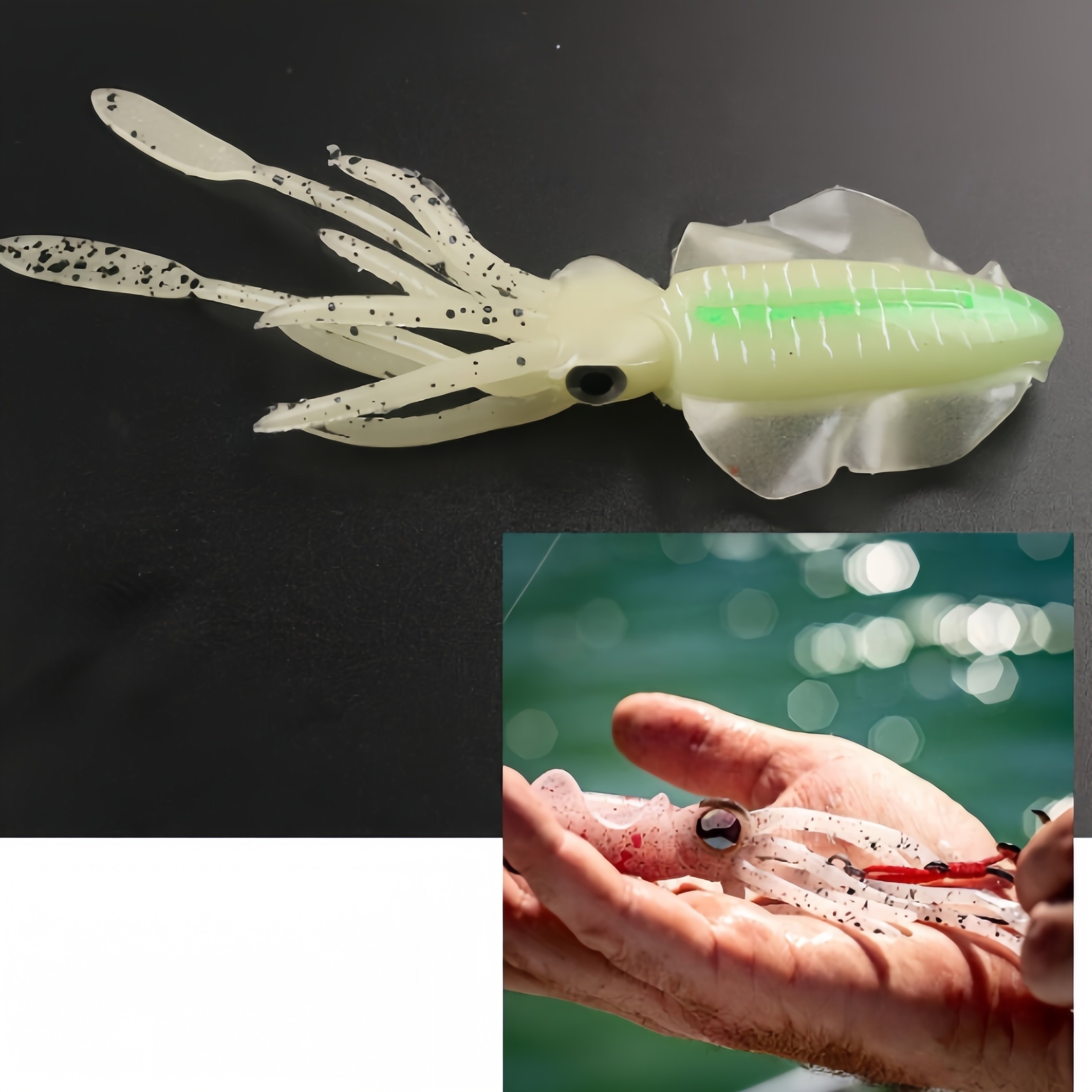 Bionic Squid Bait Artificial Soft Lure Sea Fishing Tackle - Temu New Zealand