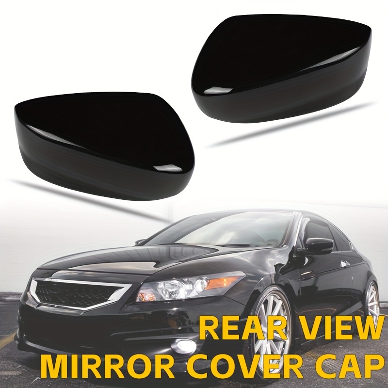 

Car Side Rear Mirror View Cover Cap For Honda For Accord 2008 2009 2010 2011 2012 2013 Us Model Black Car Door Mirror Cover Auto Part